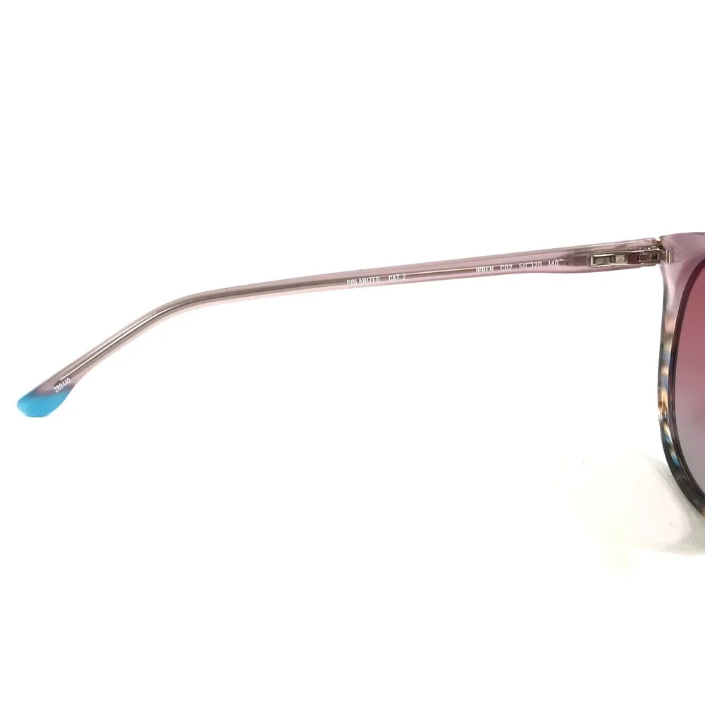 Champion Sunglasses WREN C02 Pink Tortoise Round Frames w/ Pink Gradient Lenses